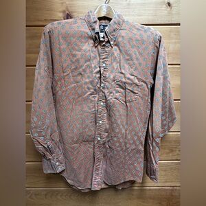 Vintage, Sears men’s store cotton shell button up Shirt vintage condition